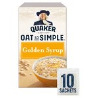 Morrisons  Quaker Oat So Simple Golden Syrup Porridge