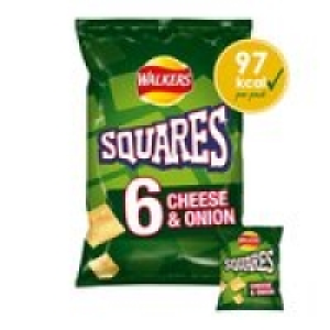 Walkers Squares Cheese & Onion Snacks £1.75