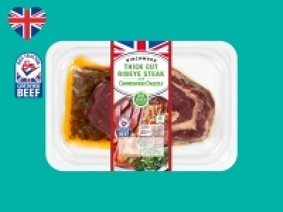 Birchwood Thick Cut British Beef Ribeye Steak with Chimichur