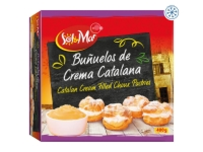 Sol < Mar Buñuelos de Crema Catalana