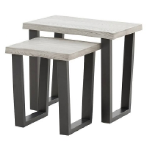 Dalston Grey Ash Nest of Tables &pound;140.00