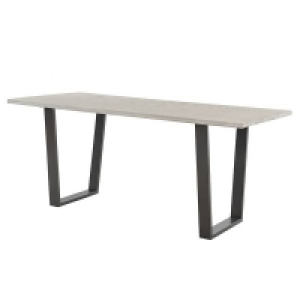 Dalston Grey Ash Dining Table &pound;355.00
