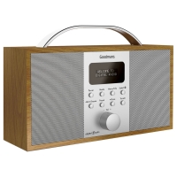 BMStores  Goodmans Wooden DAB Radio with Bluetooth