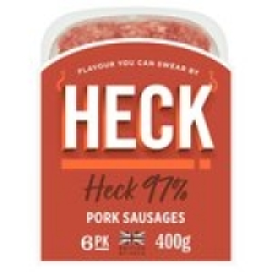 Heck 97% Gluten Free Pork Sausages £2.10
