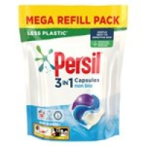 Persil 3 in 1 Laundry Washing Capsules Non Bio 50 Wash £9.00