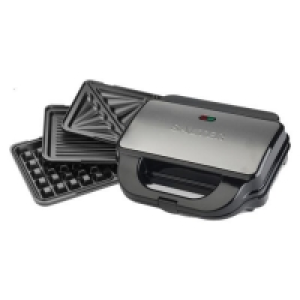 RobertDyas  Salter EK2143 900W Deep Fill 3-in-1 Sandwich and Waffle Make