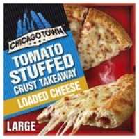 Morrisons  Chicago Town Cheese Pizza Tomato Stuffed Crust Takeaway
