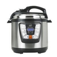 RobertDyas  Neo Stainless Steel 6L 8 Function Multi Pressure Cooker - Bl