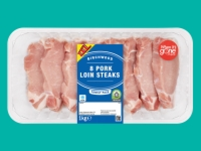 Lidl  Birchwood 8 Pork Loin Steaks