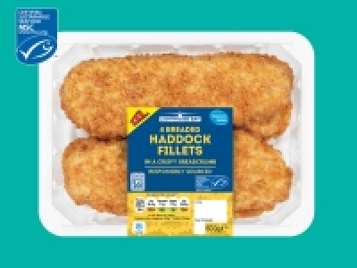 Lidl  Lighthouse Bay 4 Breaded Haddock Fillets