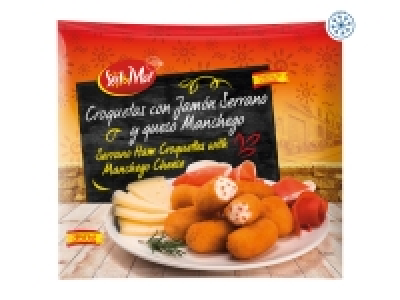 Sol < Mar Croquettes with Serrano Ham < Manchego Chees