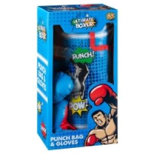Kids Ultimate Boxer Punch Bag - Blue