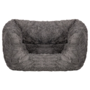 Heated Comfort Pet Bed - Grey