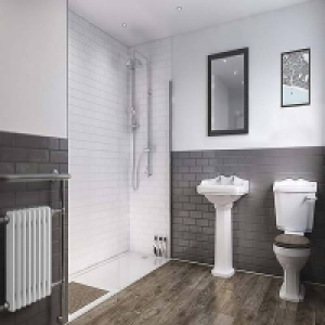 Wetwall White - 1220mm - Shower Panel - Composite £170.00