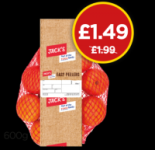Jacks Easy Peelers &pound;1.49