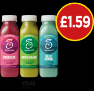 Innocent Super Smoothie Energise, Invigorate, Blue Spark £1.59
