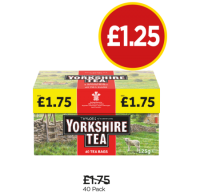 Budgens  Yorkshire Tea Bags