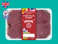 Lidl  Birchwood 4 British Beef 30-Day Matured Fillet Steaks