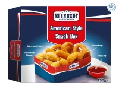 Mcennedy American Snack Box with Chilli Dip