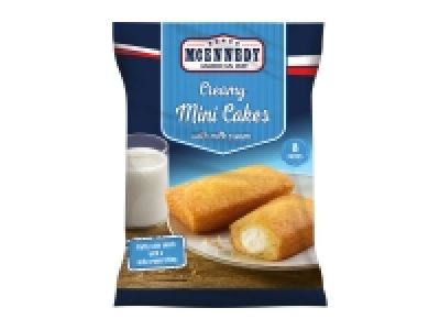 Mcennedy Mini Cakes with Milk Cream