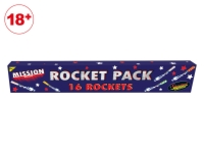 Standard Fireworks Mission Rocket Pack - 16 Pack