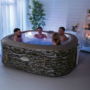 CleverSpa Sorrento Slate Print Hot Tub