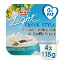 Morrisons  Muller Light Greek Style Coconut & Vanilla Yogurt