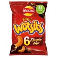 Morrisons  Walkers Wotsits Flamin Hot Multipack Snacks 