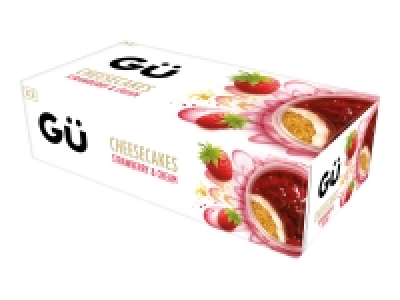 Gü Wild Strawberry < Clotted Cream Cheesecakes