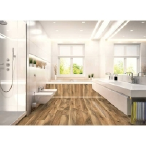 EGGER HOME Brown Perganti Walnut 8mm Aqua+ Laminate Flooring £26.27