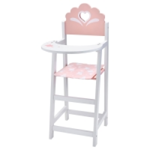 Wooden Dolls Highchair