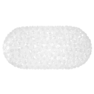 PVC Pebble Bath Mat - Clear &pound;7.00