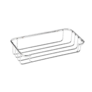Croydex Bathroom Tidy Cosmetic Basket - Chrome &pound;6.00
