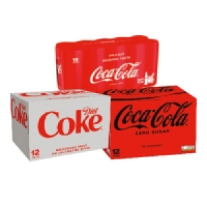 Coca-Cola, Diet Coke & Coke Zero £3.50
