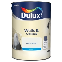 BMStores  Dulux Matt Emulsion - White Cotton 5L