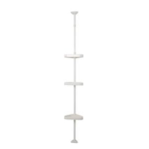 Croydex Telescopic 3 Tier Corner Basket Set
