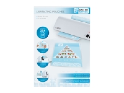 United Office Laminating Pouches £3.49