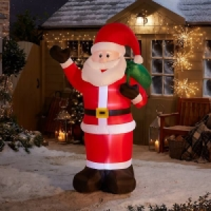 6ft Santa with Sack Christmas Inflatable &pound;25.00
