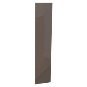 Fitted Bedroom Slab Wardrobe Door - Champagne