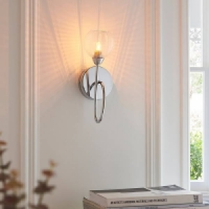 Tatton Wall Lamp - Chrome &pound;25.00
