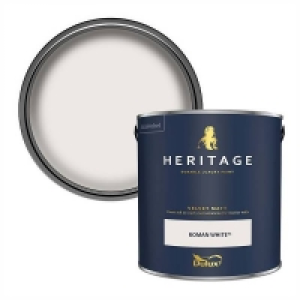 Dulux Heritage Matt Emulsion Paint - Roman White - 2.5L &pound;32.00