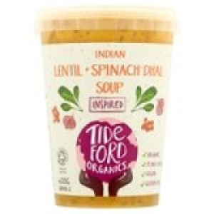 Tideford Organic Lentil & Spinach Dhal Soup £2.50