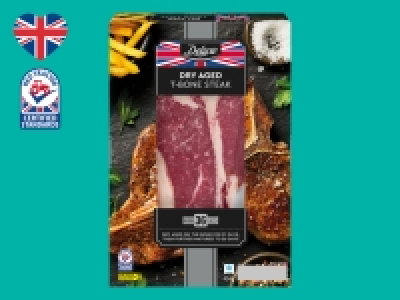 Deluxe Dry Aged British Beef T-Bone Steak £9.99