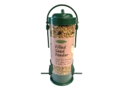 Filled Bird Feeder