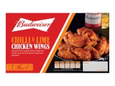 Budweiser Chilli < Lime Chicken Wings