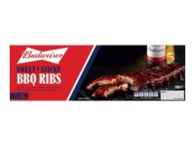Budweiser Sweet < Sticky BBQ Ribs