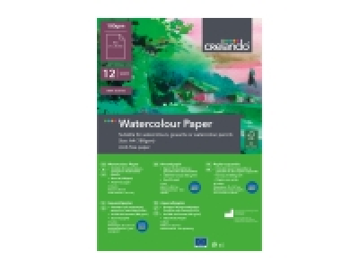 Crelando Sketch Pad / Canvas Postcards / Watercolour Paper