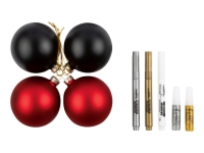 Crelando Paint Your Own Christmas Baubles Kit