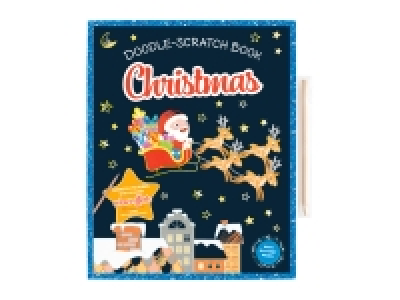 Kids Christmas Scratch Art Book
