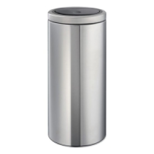 Brabantia Touch Bin 30L Flat Lid - Matt Steel £64.99